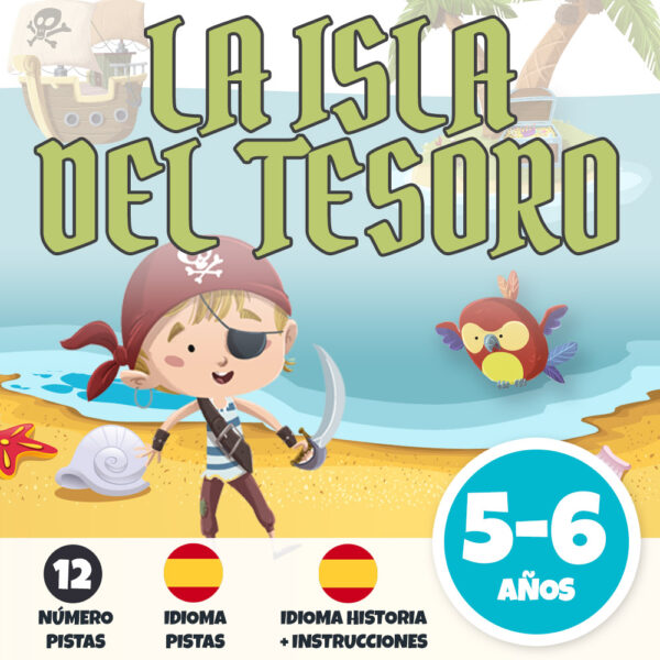 La isla del tesoro 5-6 años (Casa)