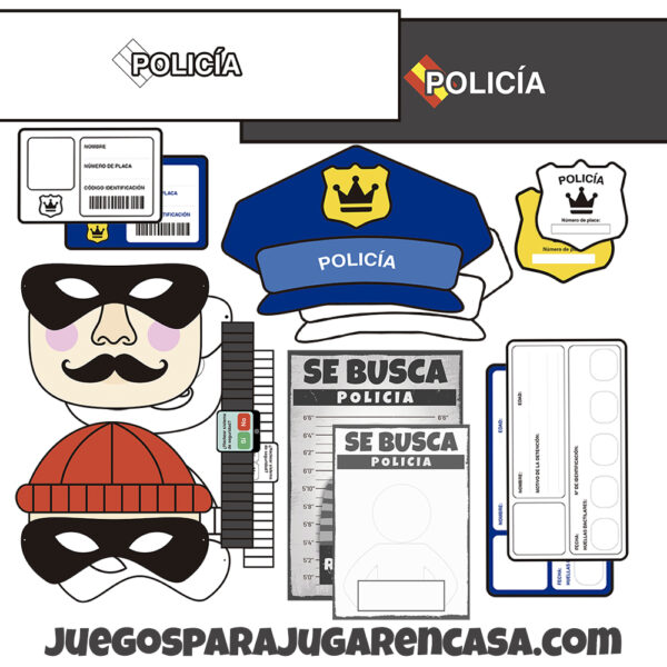 Robo al banco de chocolate 5-6 años (Casa) - Imagen 2