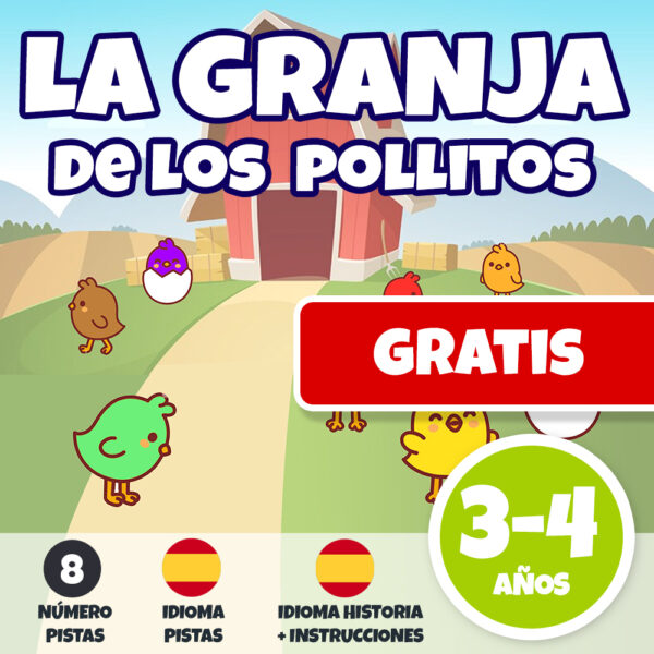 La granja de los pollitos 3-4 años (Casa)